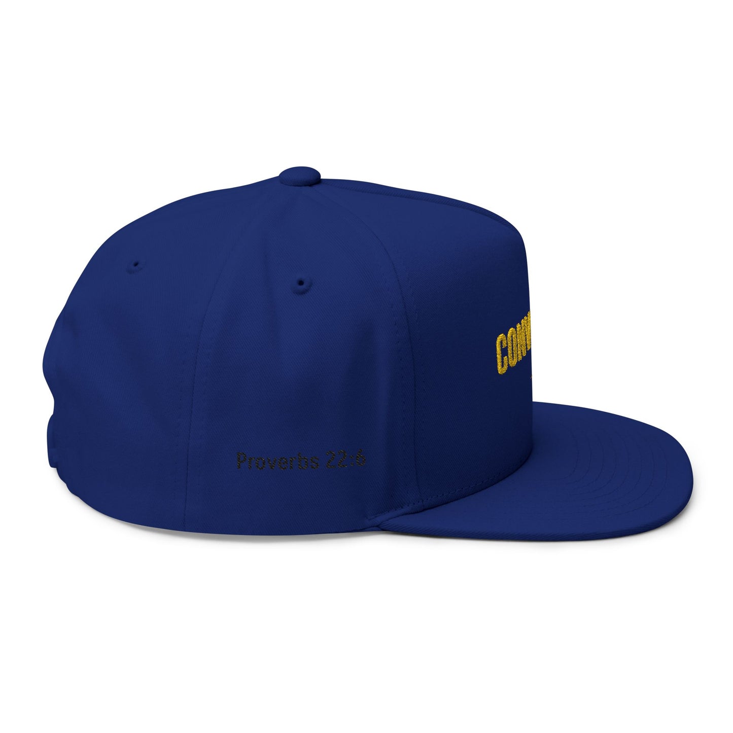 Flat Bill Cap (Embroidery)