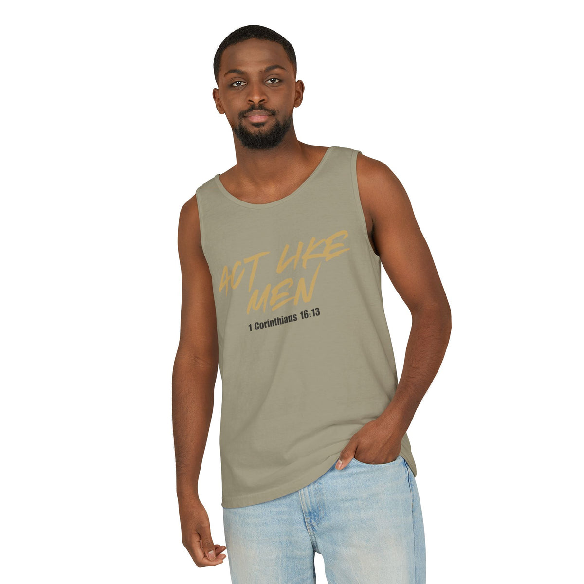 1 Corinthians 16:13 Men’s Tank Top