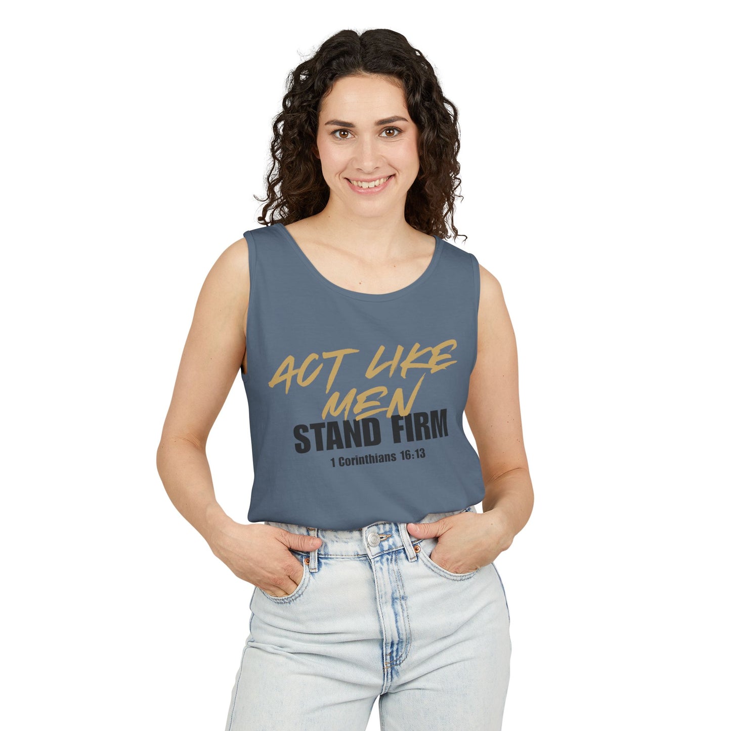 1 Corinthians 16:13 Men’s Tank Top