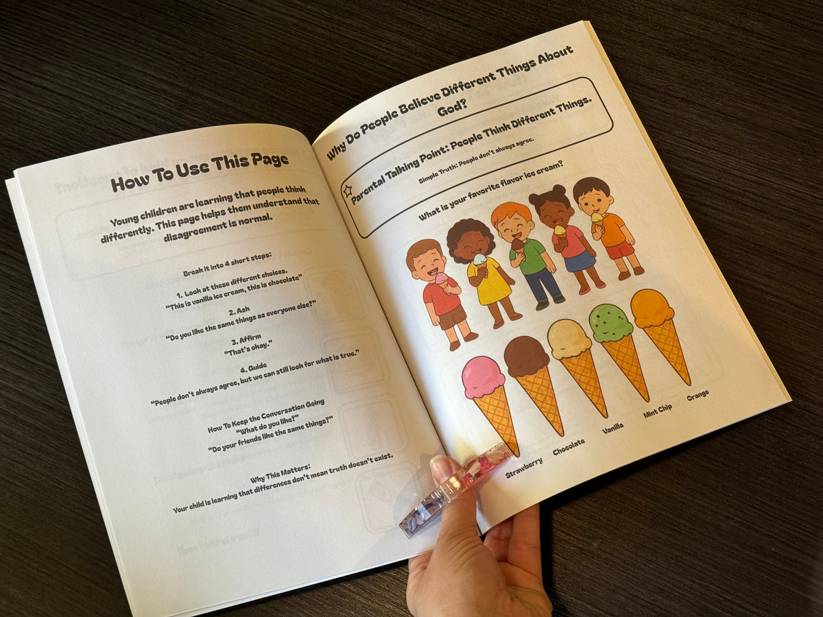 From Borrowed Belief to Owned Conviction — Toddler Workbook (Ages 2–4)